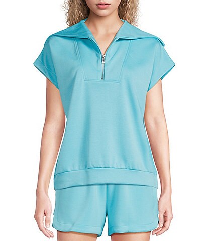 Katydid Scuba Half Zip Coordinating Top