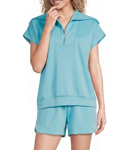 Katydid Scuba Half Zip Coordinating Top