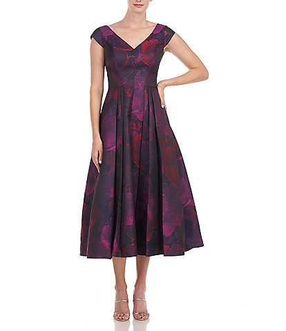 Dillards evening 2025 dresses tea length