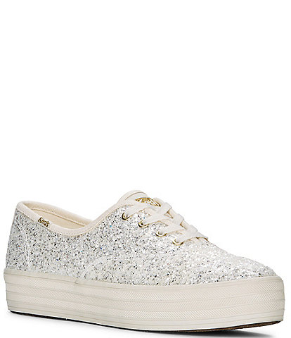 Keds Celebrations Collection Limited Edition Platform Glitter Sneakers