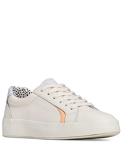 Keds Pursuit Lace Up Leather Sneakers