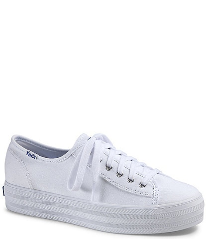 Keds Triple Kick Canvas Platform Sneakers