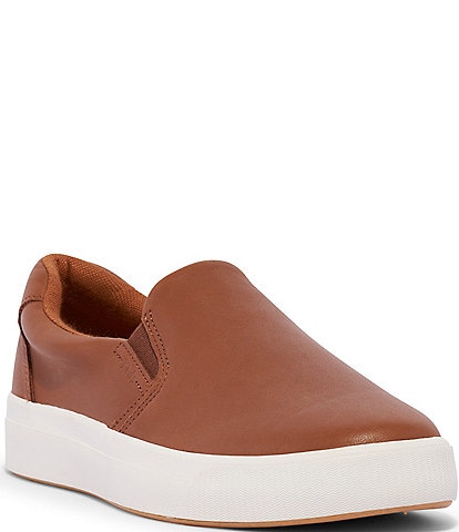 Keds Women's Pursuit Leather Slip On Sneakers