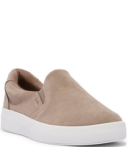 Keds Women's Pursuit Suede Slip On Sneakers