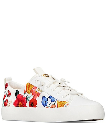 Keds x Rifle Paper Co. Kickback Sicily Canvas Sneakers