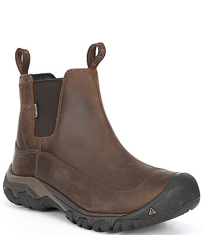 Keen Men's Anchorage III Waterproof Leather Chelsea Boots