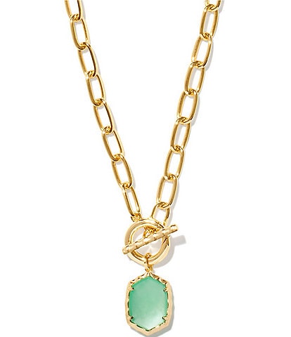 Kendra Scott Daphne Gold Link and Chain Necklace