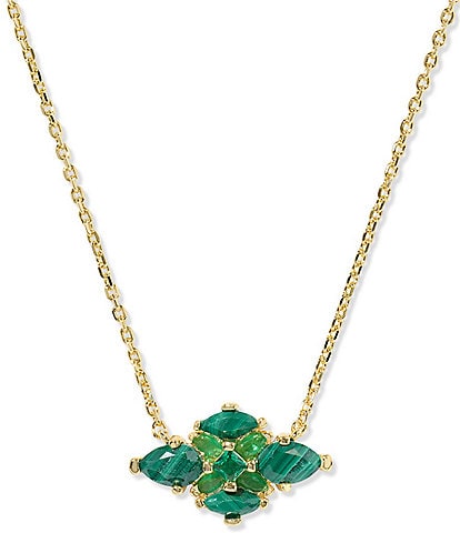 Kendra Scott Abbie Crystal Short Pendant Necklace