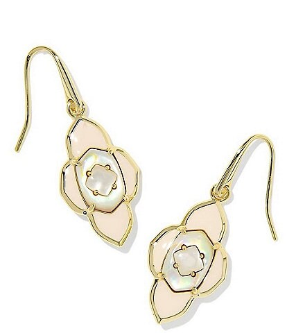 Kendra Scott Abbie Medallion Small Drop Earrings
