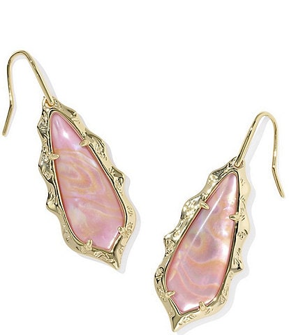 Kendra Scott Adriana Scallop Frame Drop Earrings