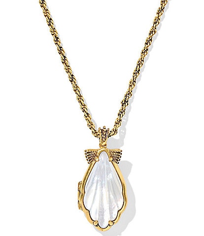 Kendra Scott Alexa Locket Short Pendant Necklace