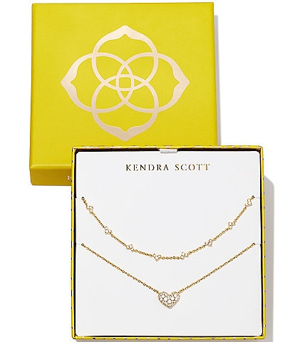 Kendra Scott Ari and Haven Heart Necklace Gift Set