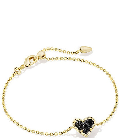 Kendra Scott Ari Heart Gold Chain Bracelet