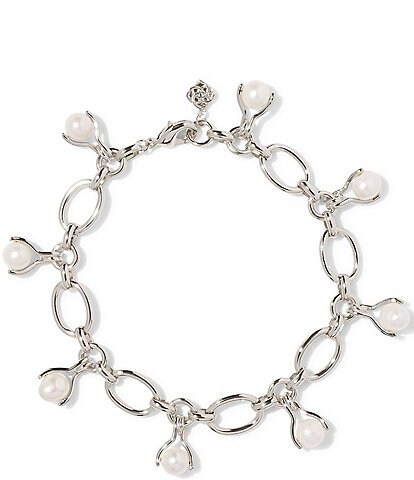 Kendra Scott Ashton Pearl Chain Bracelet