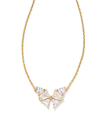 Kendra Scott Blair Gold Butterfly Short Pendant Necklace