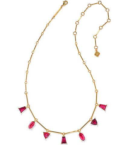 Kendra Scott Blair Gold Jewel Strand Choker Necklace