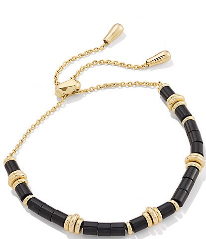 Kendra Scott Bree Beaded Delicate Chain Line Bracelet