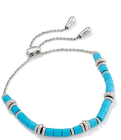 Kendra Scott Bree Beaded Delicate Chain Line Bracelet