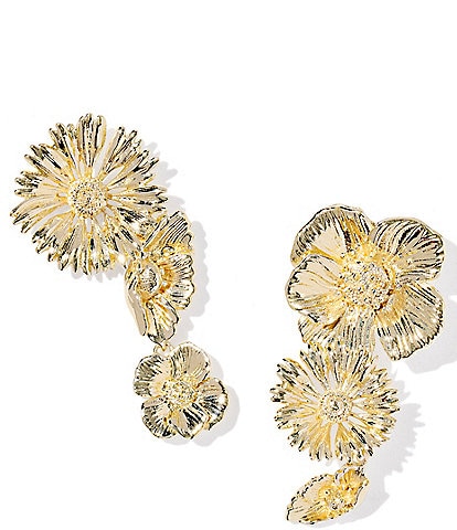 Kendra Scott Cailey Flower Statement Drop Earrings