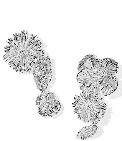 Kendra Scott Cailey Flower Statement Drop Earrings