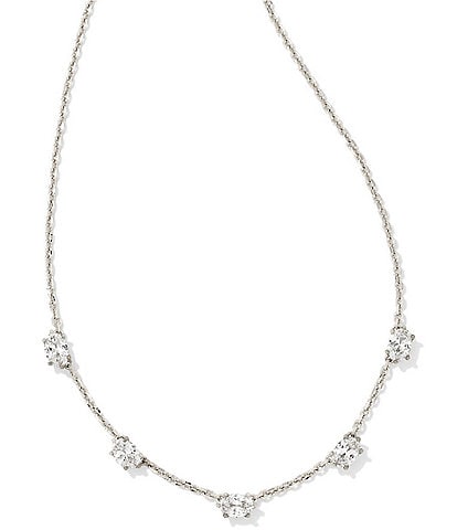 Kendra Scott Cailin Crystal Gold Collar Necklace