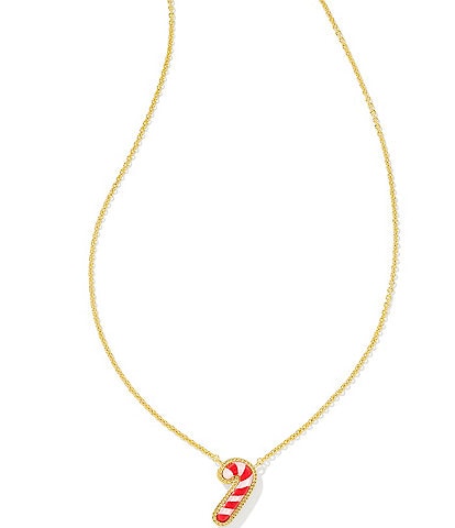 Kendra Scott Candy Cane Short Pendant Necklace