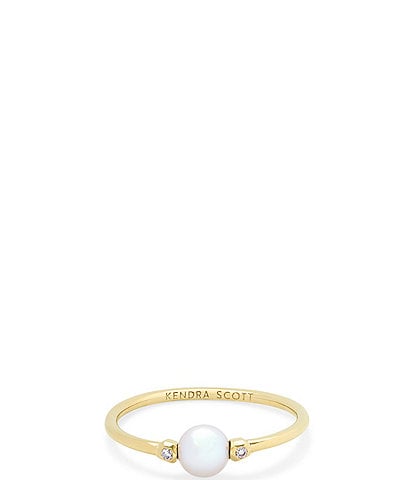 Kendra Scott Cathleen 14k Yellow Gold Band Ring