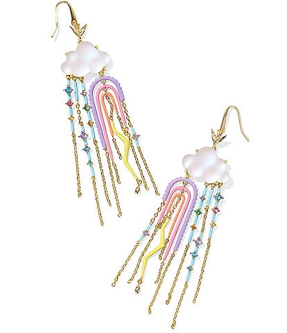 Kendra Scott Celeste Cloud Statement Chandelier Earrings