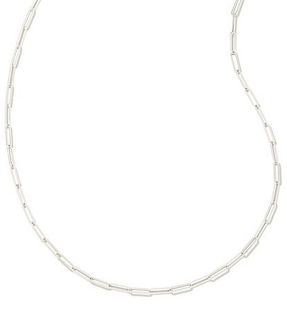 Kendra Scott Courtney Paperclip Chain Necklace