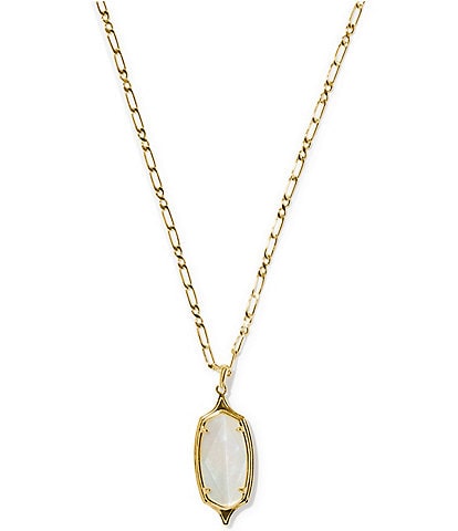 Kendra Scott Dani Stepped Frame Long Pendant Necklace
