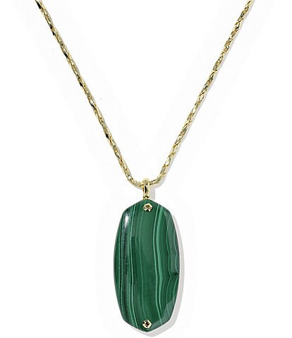 Kendra Scott Danielle Riveted Long Pendant Necklace