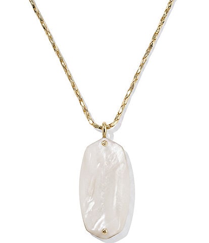 Kendra Scott Danielle Riveted Long Pendant Necklace