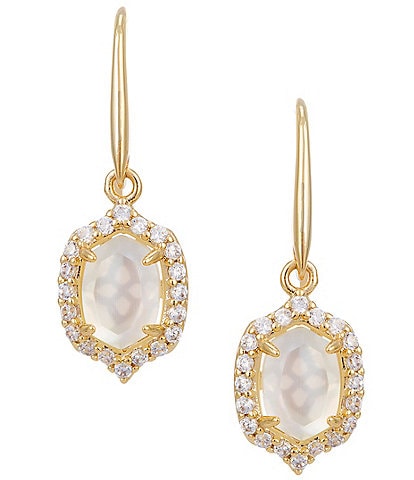 Kendra Scott Daphne Crystal Frame Drop Earrings
