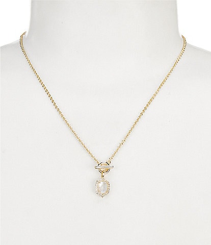 Kendra Scott Daphne Crystal Frame Short Pendant Necklace