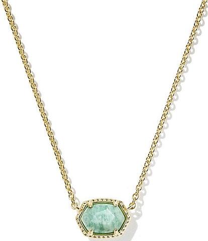 Kendra Scott Daphne Frame Short Pendant Necklace