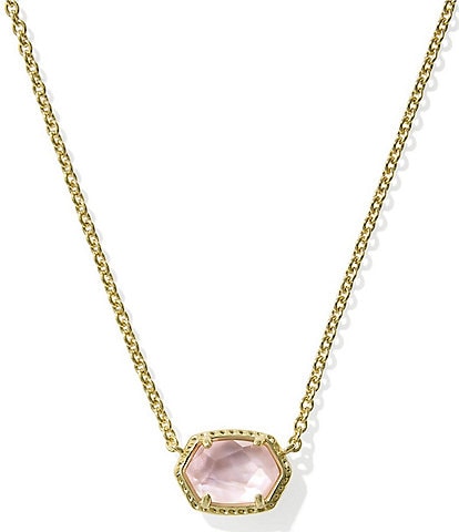 Kendra Scott Daphne Frame Short Pendant Necklace