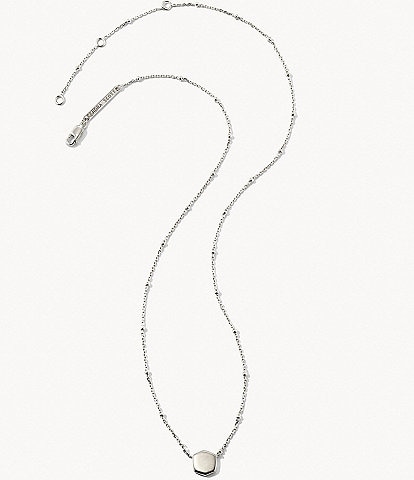 Kendra Scott Davis Satellite Sterling Silver Pendant Necklace