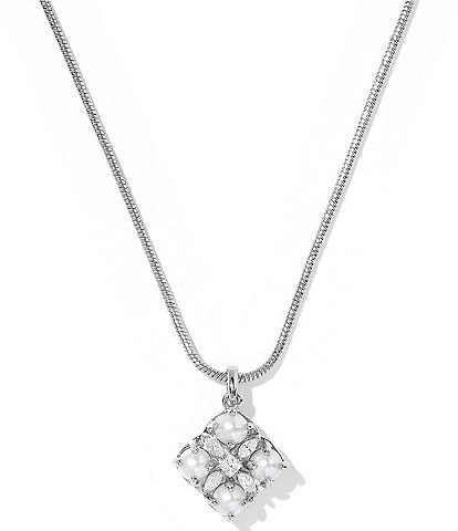 Kendra Scott Dira Pearl Short Pendant Necklace