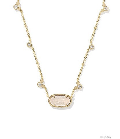 Kendra Scott Disney / Kendra Scott Gold Mickey Mouse Elisa Short Pendant Necklace