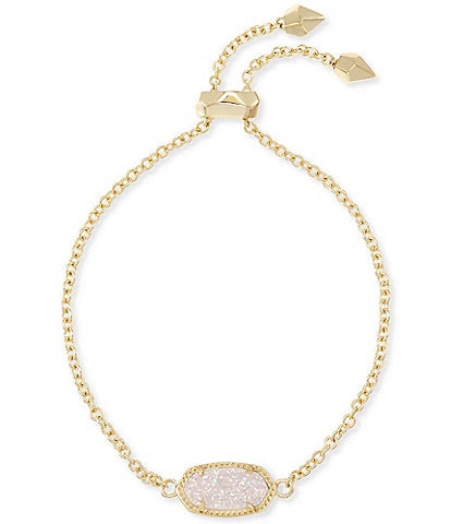 Kendra Scott Elaina Gold Adjustable Chain Bracelet