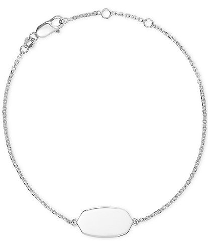 Kendra Scott Elaina Sterling Silver Delicate Chain Bracelet
