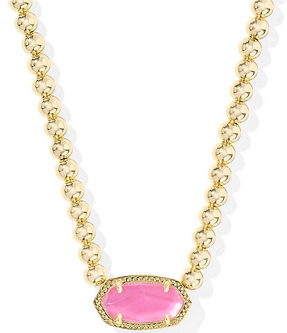 Kendra Scott Elisa Beaded Short Pendant Necklace