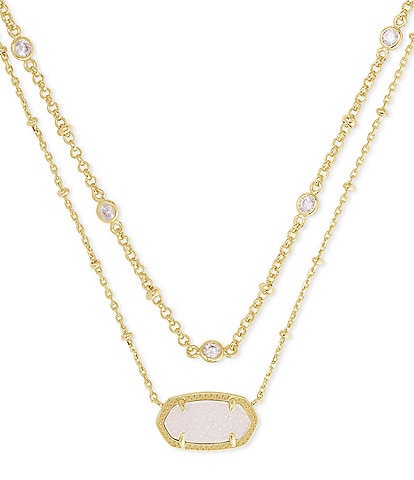 Kendra Scott Elisa Gold Multi Strand Necklace