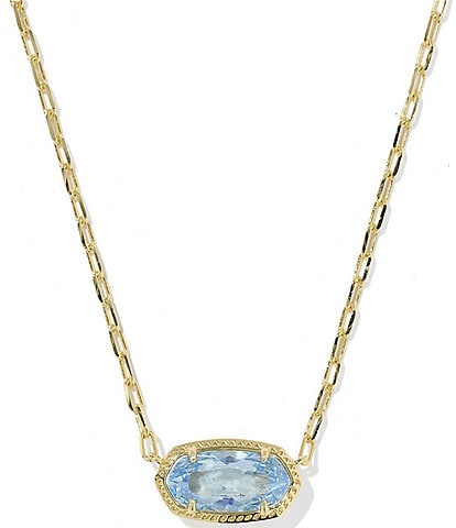 Kendra Scott Elisa Luxe Short Pendant Necklace