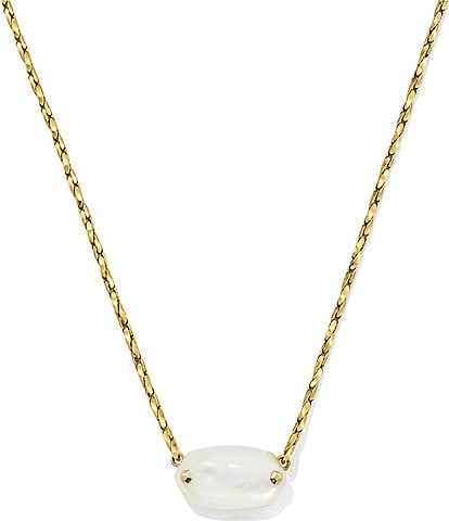 Kendra Scott Elisa Riveted Short Pendant Necklace