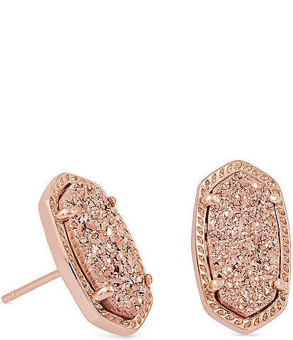 Kendra Scott Ellie Rose Gold Stud Earrings