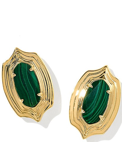 Kendra Scott Ellie Stepped Frame Stud Statement Earrings