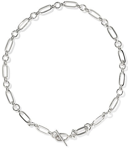 Kendra Scott Emery Metal Link And Chain Collar Necklace