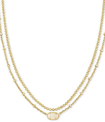 Kendra Scott Emilie Drusy Multi Strand Necklace