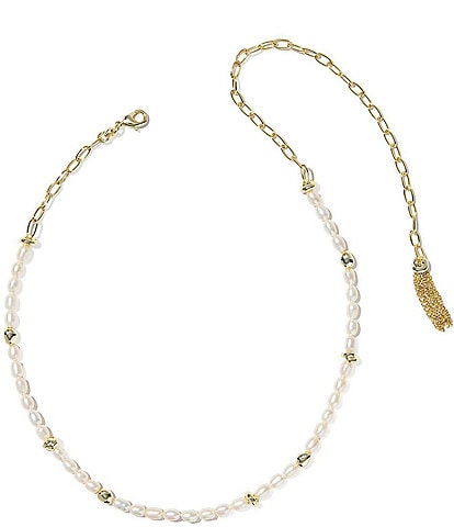 Kendra Scott Gabriella Pearl Strand Collar Necklace